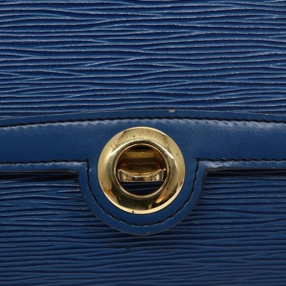 LOUIS VUITTON Epi Pochette Arche Shoulder Bag Blue - Picture 11 of 16
